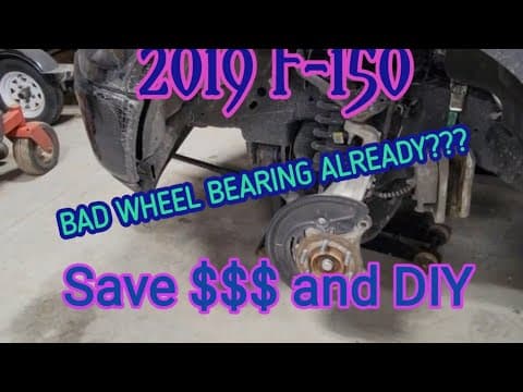2019 F-150 4x4 Front Wheel Bearing Hub Replacement