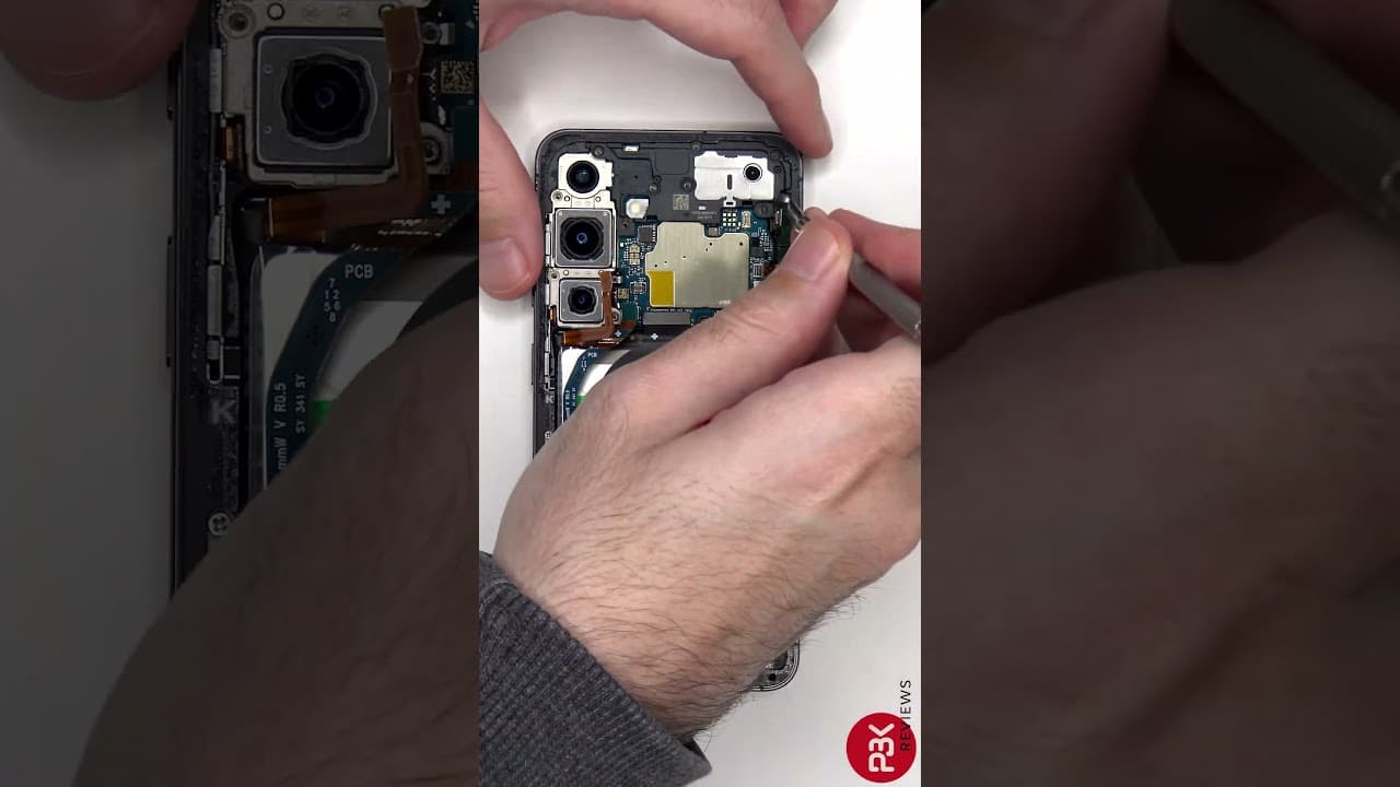 Samsung Galaxy S24 Teardown Disassembly Phone Repair ASMR #shorts #asmr #teardown #diy #phonerepair