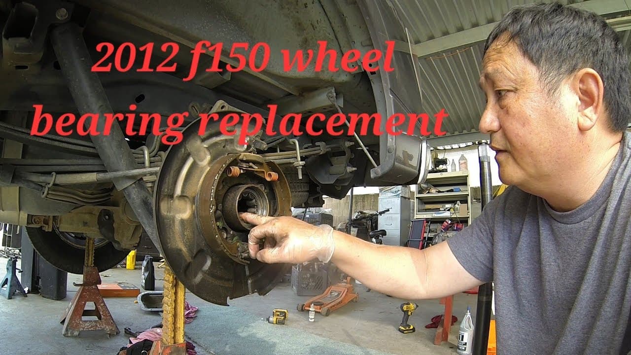 ford f150 rear wheel bearing replacement