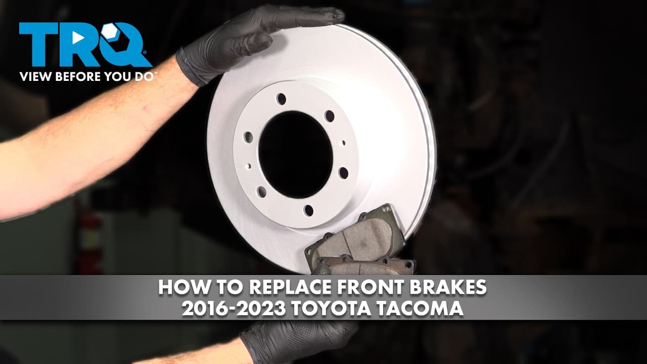 How to Replace Front Brakes 2016-2023 Toyota Tacoma