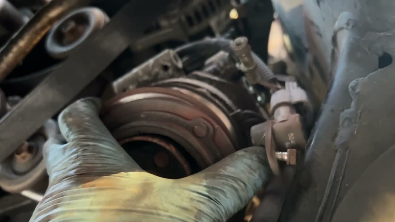 Toyota Tacoma/4runner a/c compressor replacement 