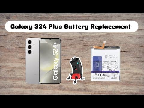 Samsung Galaxy S24 Plus Battery Replacement