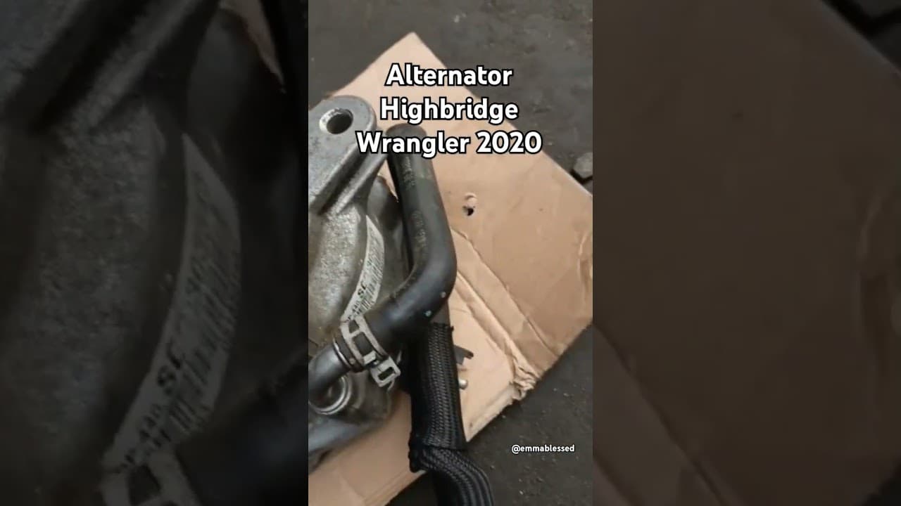 Highbridge alternator|Wrangler Jeep 2020 model|AVAILABLE‼️ #alternator #wrangler #jeep