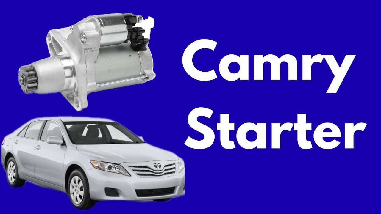 2011 Toyota Camry Starter replacement 