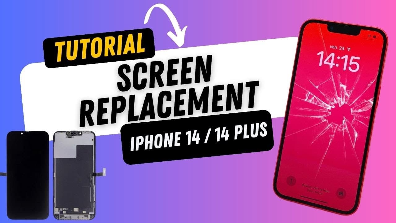 Screen replacement - iPhone 14 14 Plus - Repair tutorial