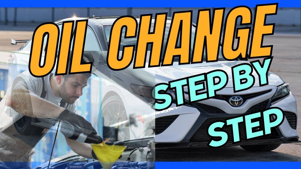 TOYOTA CAMRY V6 OIL CHANGE STEP BY STEP #camry #toyota #maintenance #oilchange #fyi