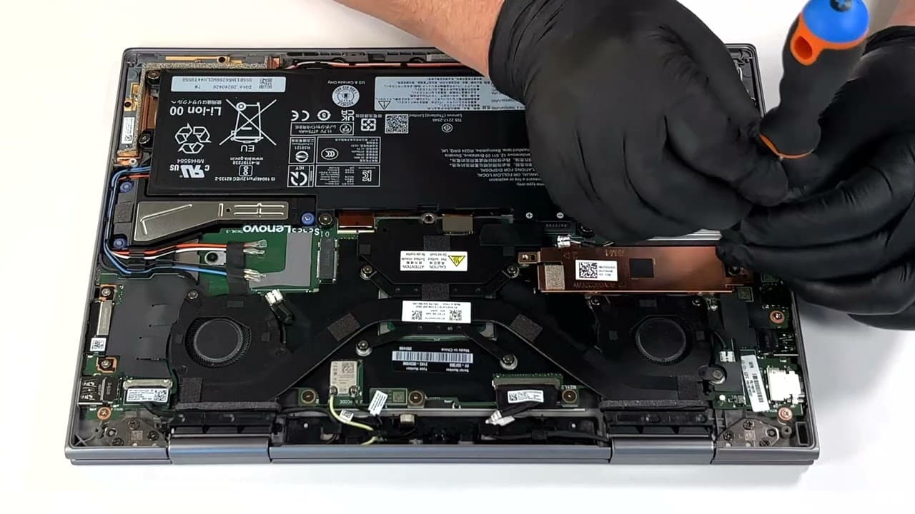 🛠️ How to open Lenovo ThinkPad X1 2-in-1 Gen 9 (14, Intel) - disassembly and upgrade options