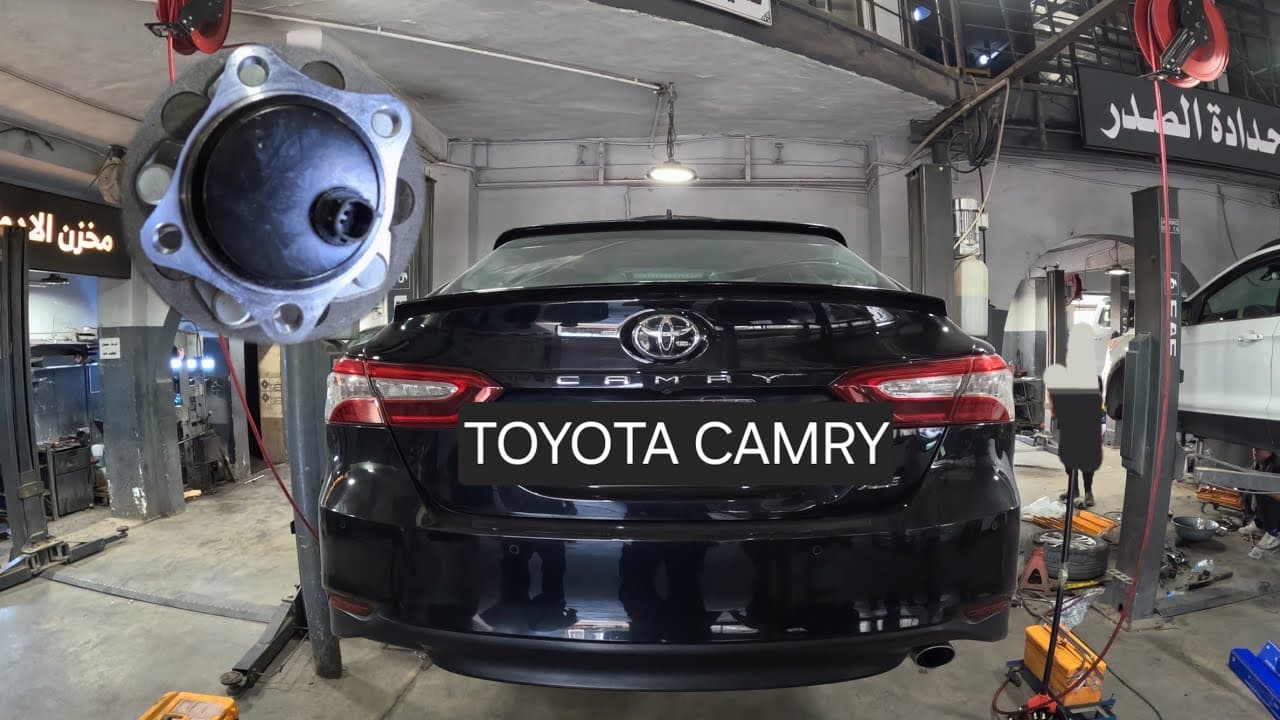replacing rear wheel hub bearing ... toyota camry 2018-2025 (torque specs)