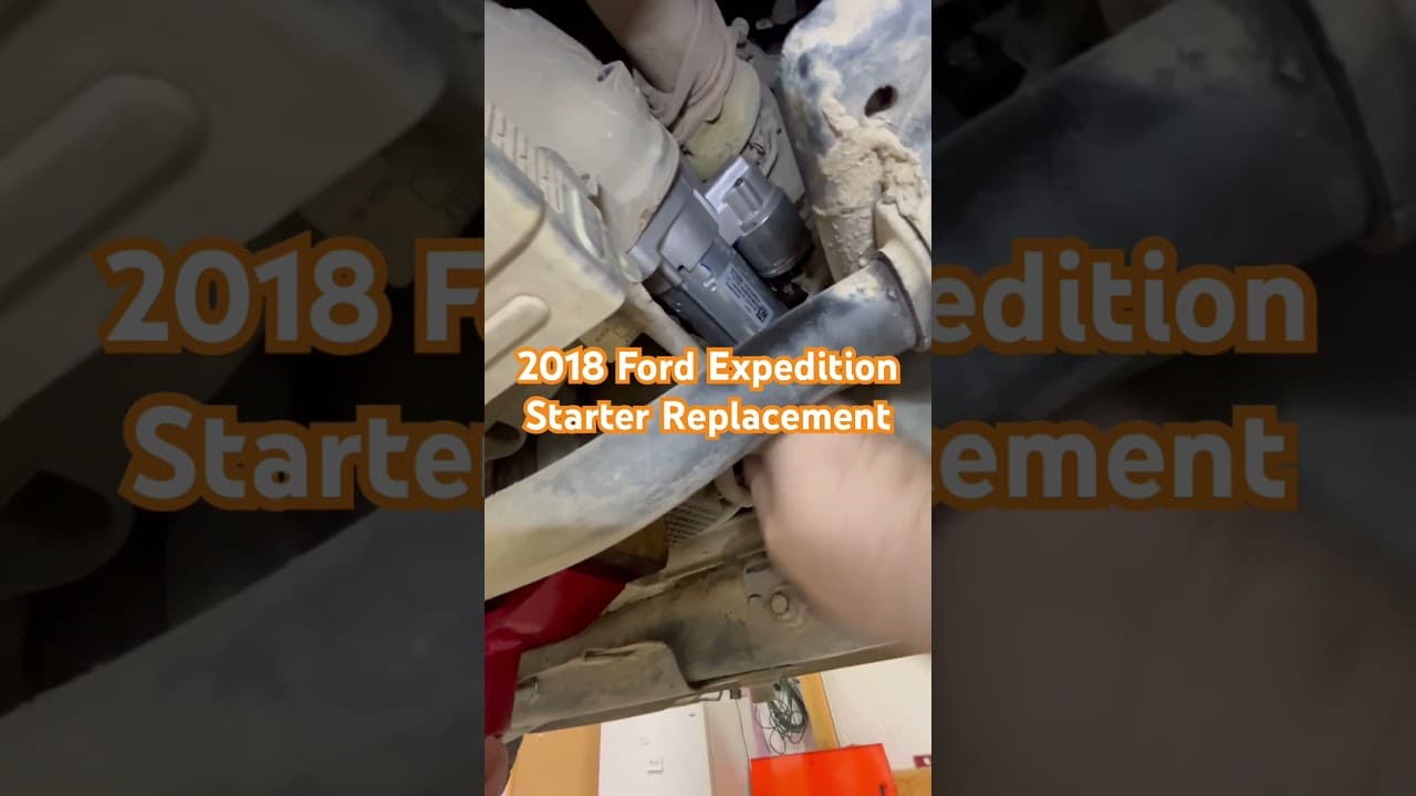 2018 Ford Expedition Starter Replacement #ford #starter #expeditionvehicle #expedition