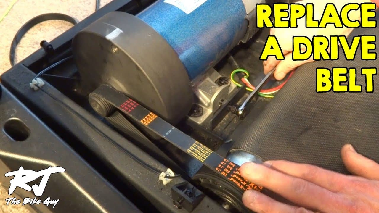 How To Replace Drive Belt On Sole Treadmill