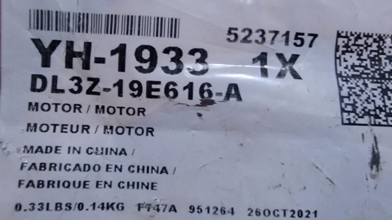 2009 - 2014 Ford F150 Dash Tick Pop Click Blend door actuator Replacement usually Passenger side