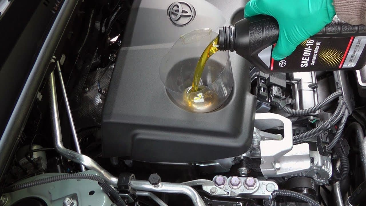 Toyota RAV4 (2019-2025): Oil Change In The RAV4.