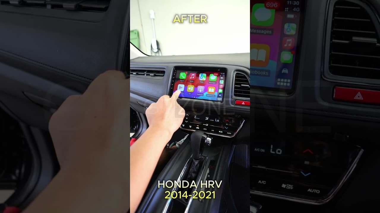 How to Install Carplay in Honda HRV 2014-2021  🚘 Link in Bio