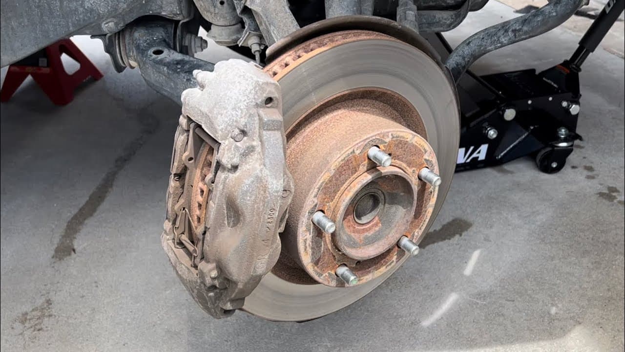 2007-2021 Toyota Tundra Front Brake Rotor/Pad Replacement DIY