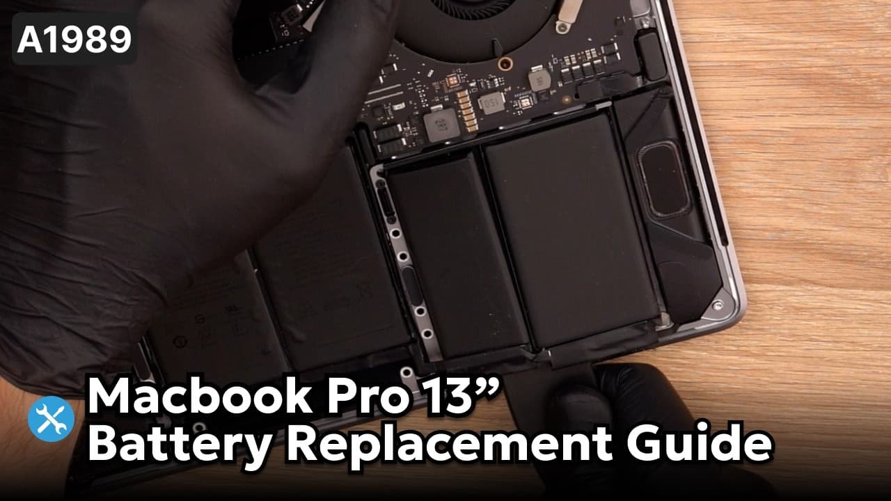 MacBook Pro 13" (A1989) Battery Replacement Guide | DIY Laptop Repair