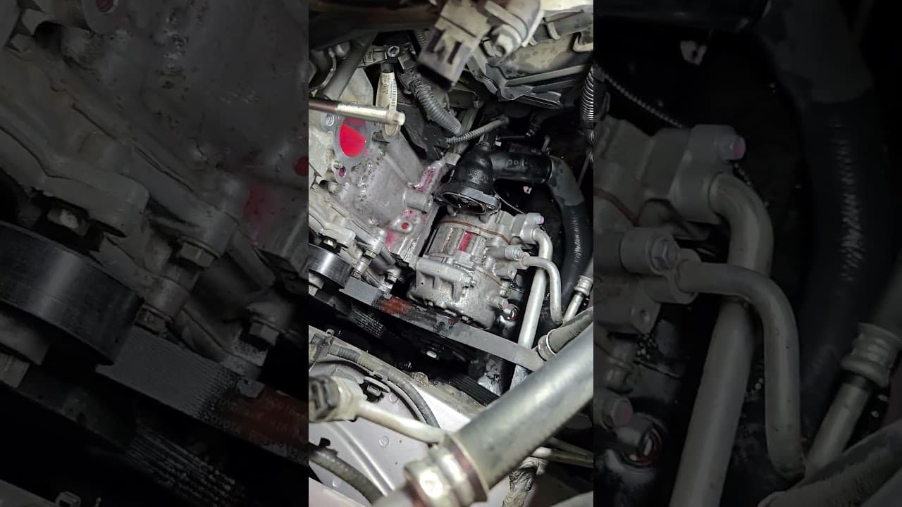 2018 toyota camry water pump replacement