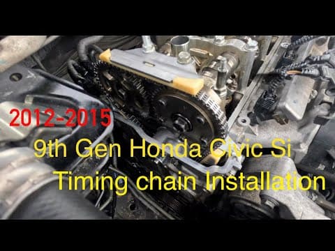 9th Gen K24Z7/Z3 Honda Civic Si Timing installation 