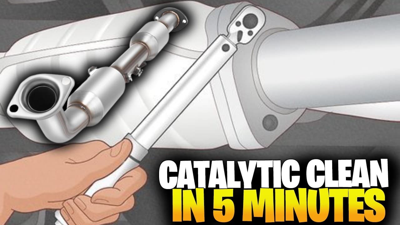 how to clean catalytic converter without removing it in under 5 minutes