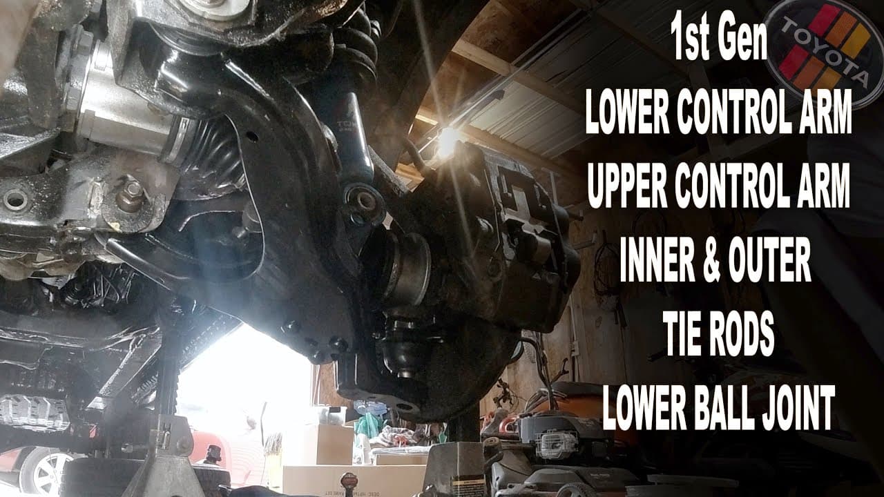 Toyota Tacoma Upper & Lower Control Arm - Ball Joints - Inner & Outer Tie Rod (First Generation)