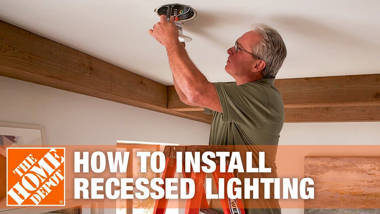 How to Install Recessed Lighting | Can Lights | The Home Depot