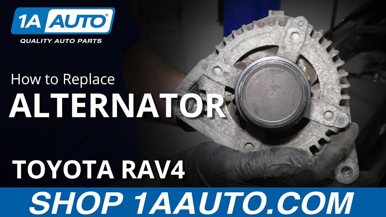 How to Replace Alternator 05-16 Toyota RAV4