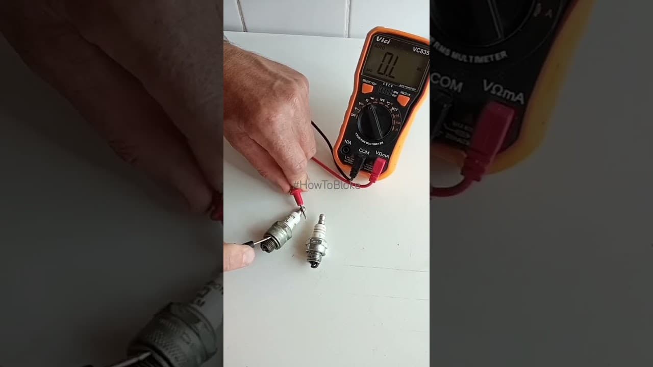 DIY How to test or check Spark Plug is good|firing|bad|faulty|defective|needs changing.