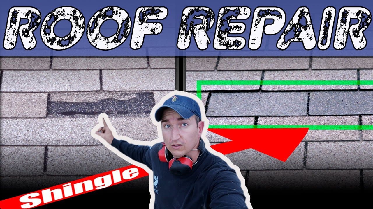 Repair Broken Roof Shingle, How to Replace a Three-Tab Asphalt Shingle