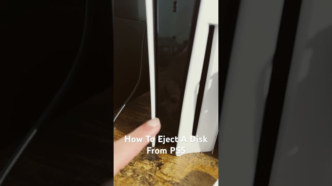 How To Eject A Disk From PS5