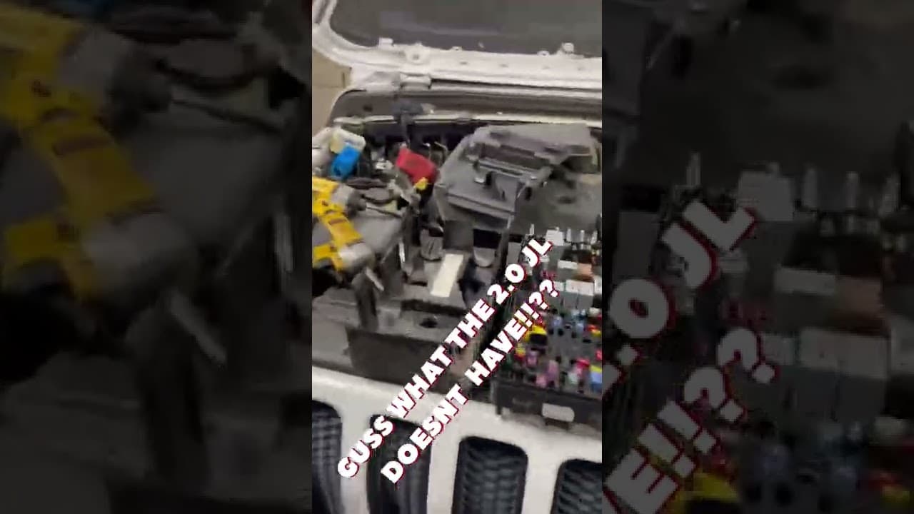 JL 2.0 doesn’t have a auxiliary start stop battery!! Ask me how I know!!