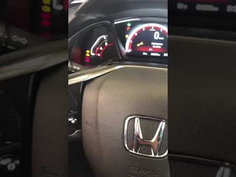 2017 2018 honda civic oil maintenance reset