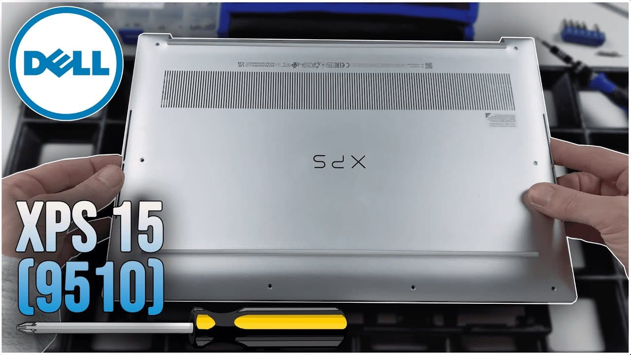 Dell XPS 15 (9510) von Innen - RAM, SSD, Akku, Lüfter wechseln