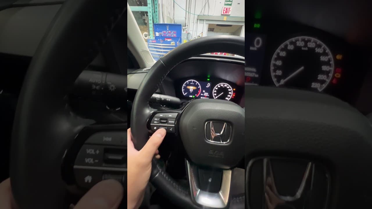 2025 Honda CrV Maintenance Reset