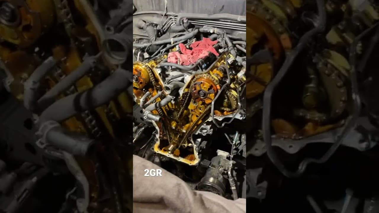 Timing cover reseal 08 Tacoma #toyota #foryou