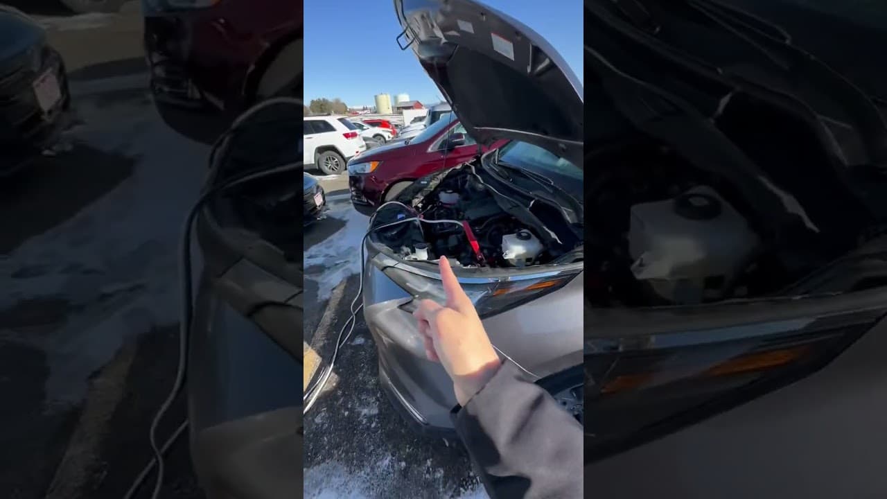 How to jumpstart 2022 Toyota Sienna hybrid