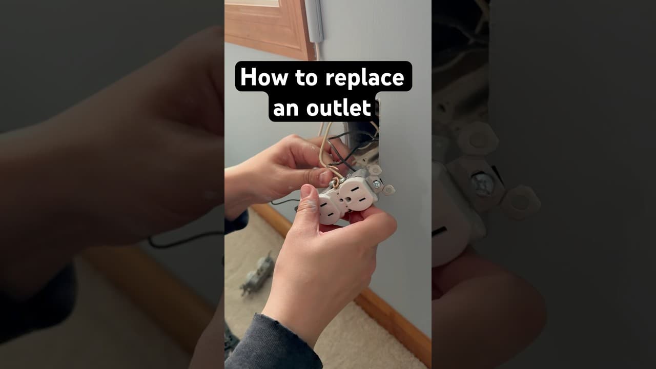 How to replace an outlet