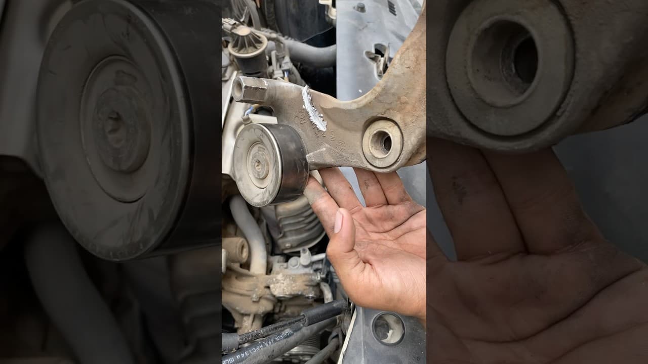Honda Civic Belt Tensioner problem #hondacivic #engineproblems #automobile