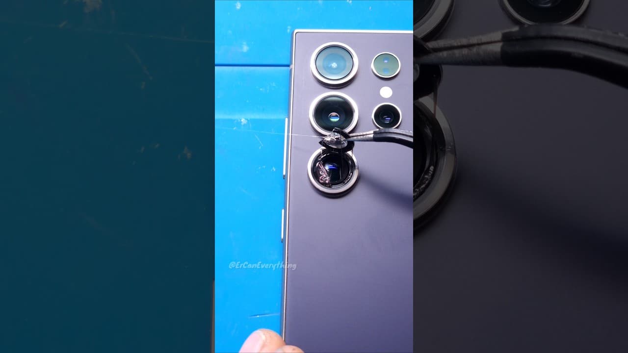 How to Replace the Camera Glass on SAMSUNG Galaxy S24 Ultra #AI