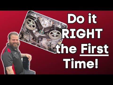 Timing Belt Job Tips That Save You Long Term! (Toyota Tacoma)