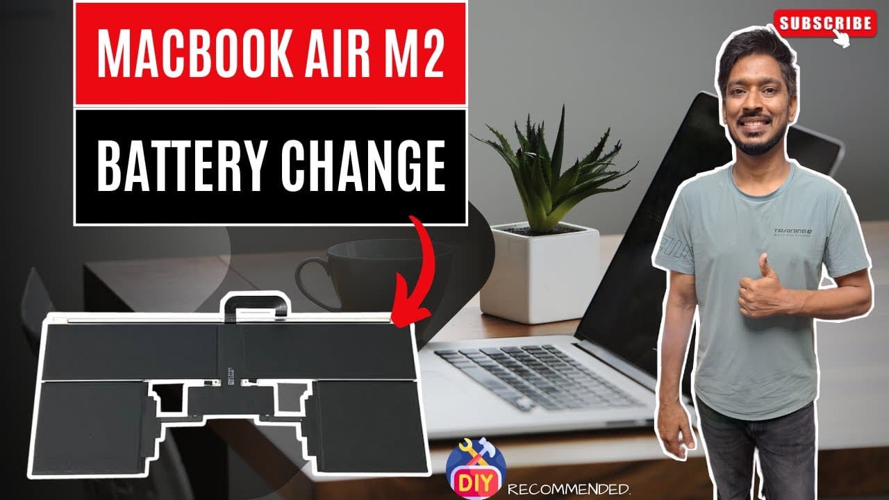 How to Replace a MacBook Air M2 Battery || Step-by-Step DIY Guide || Eazyfixit
