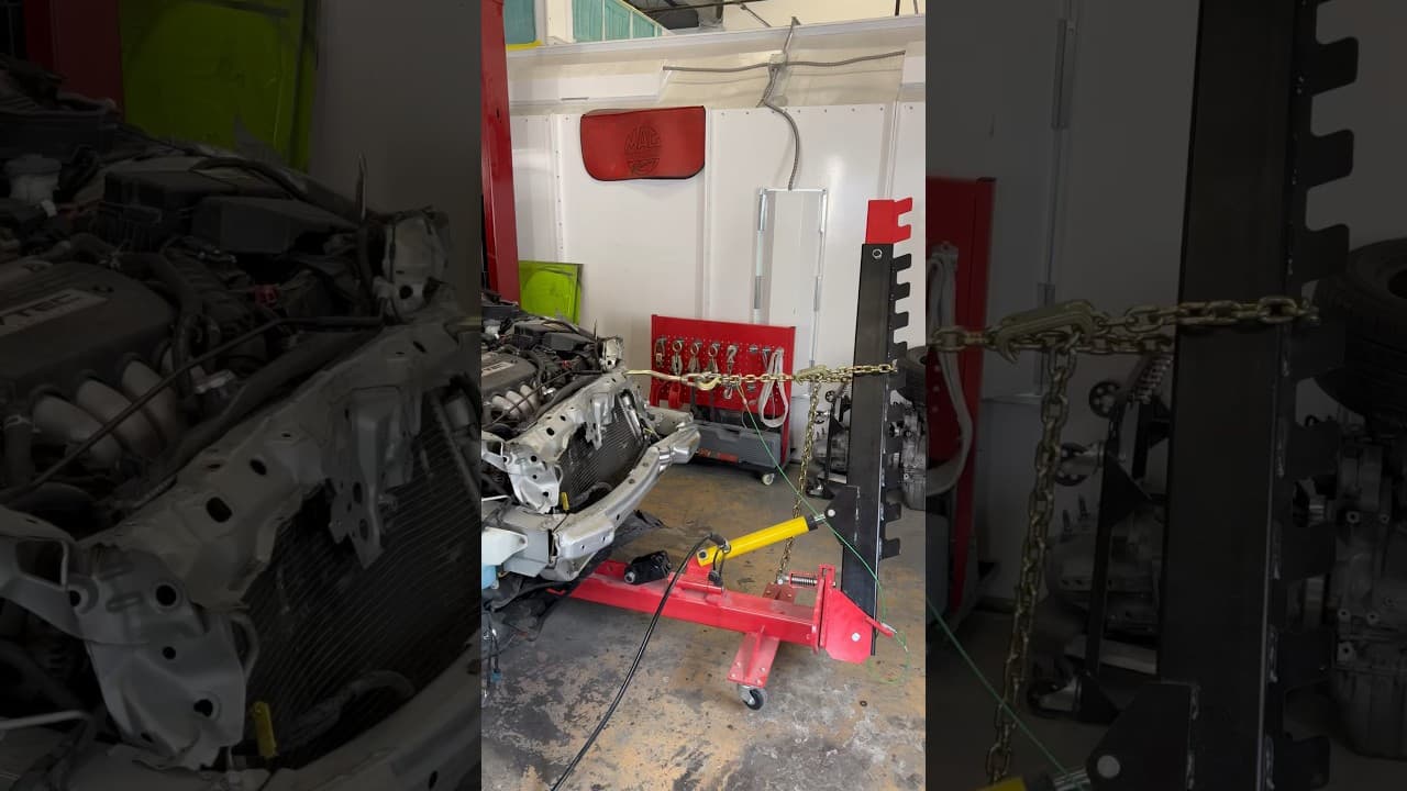 Vevor Frame Straightener #vevor #autobodyshop #bodyshop #autobodywork #collisionrepair #nitroautolab