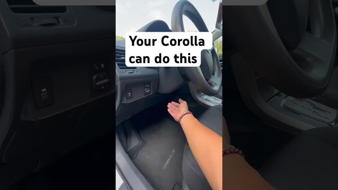 Can your Toyota Corolla do this? #shorts #toyota #cars