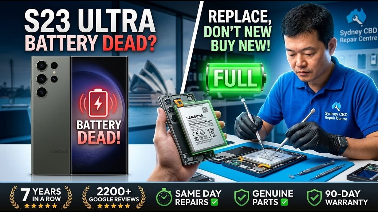 Galaxy S23 Ultra Battery Replacement: Why Buy Expensive Phones When You Can Use Yours Again?