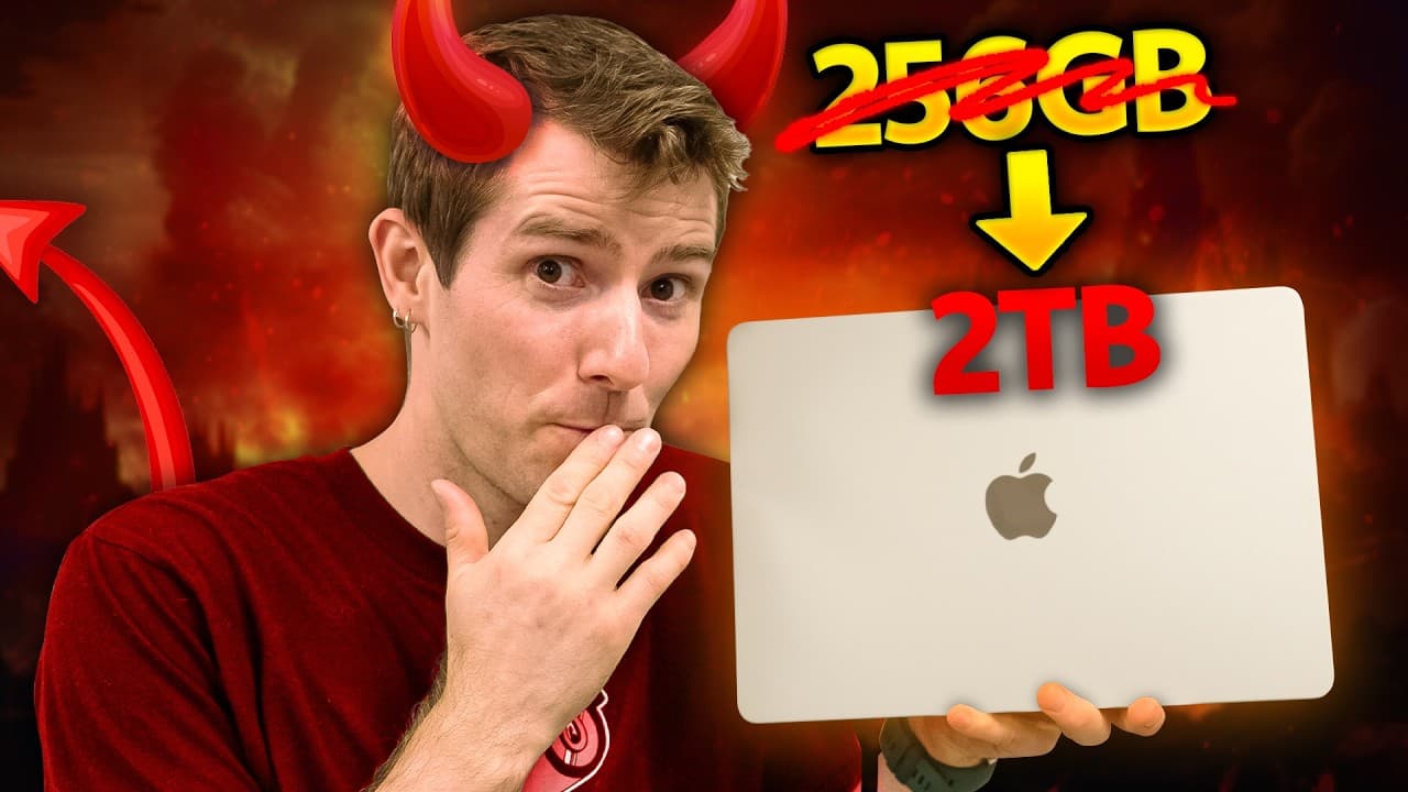 Apple’s not getting my money - DIY Macbook Storage Upgrade