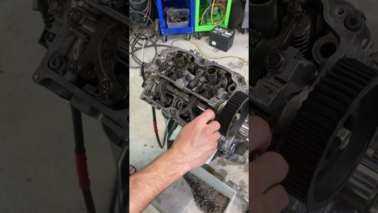 Subaru 2.5 Head gaskets install #autorepair#subaru#diy#oneeyedgarage#engine#enginerepair#outback