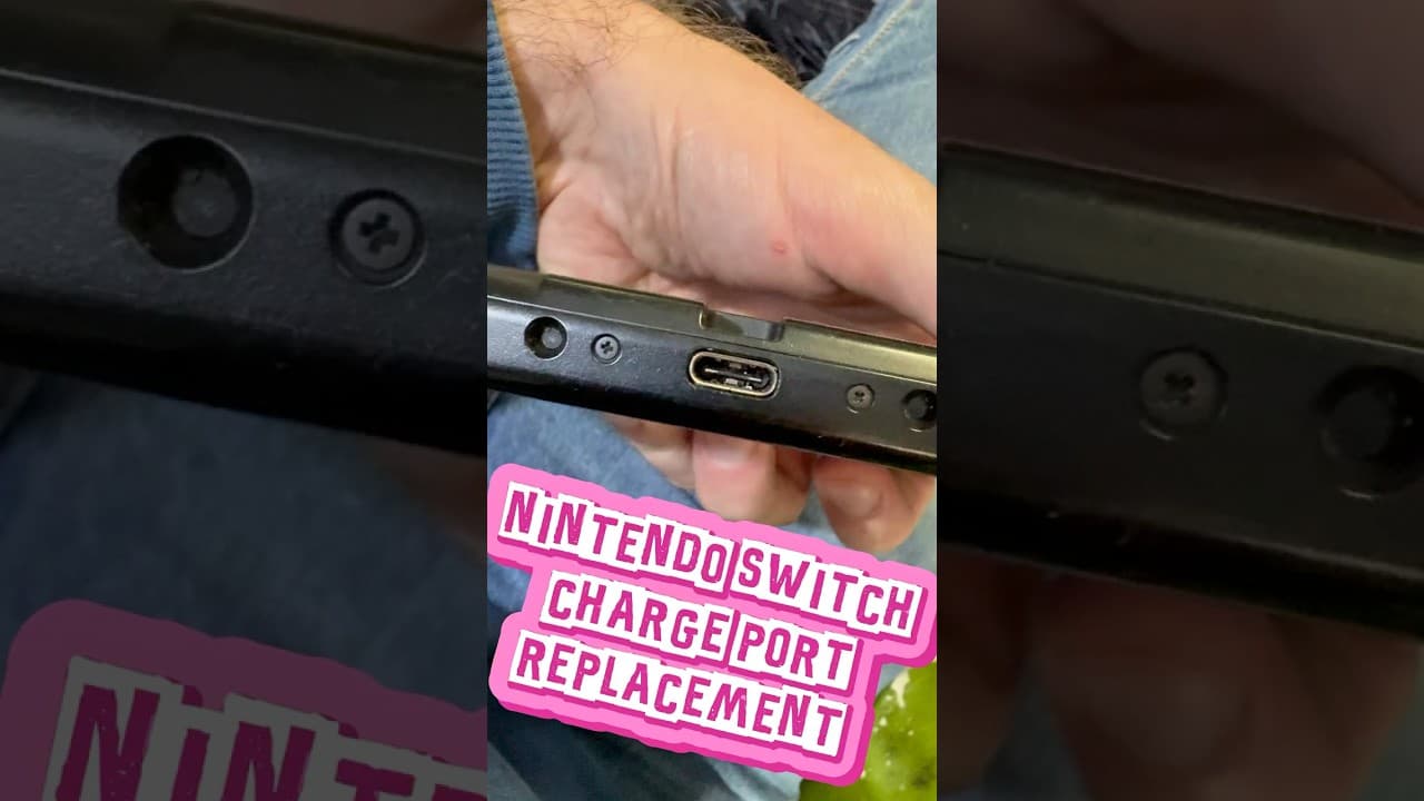 Nintendo Switch Charge Port Repair
