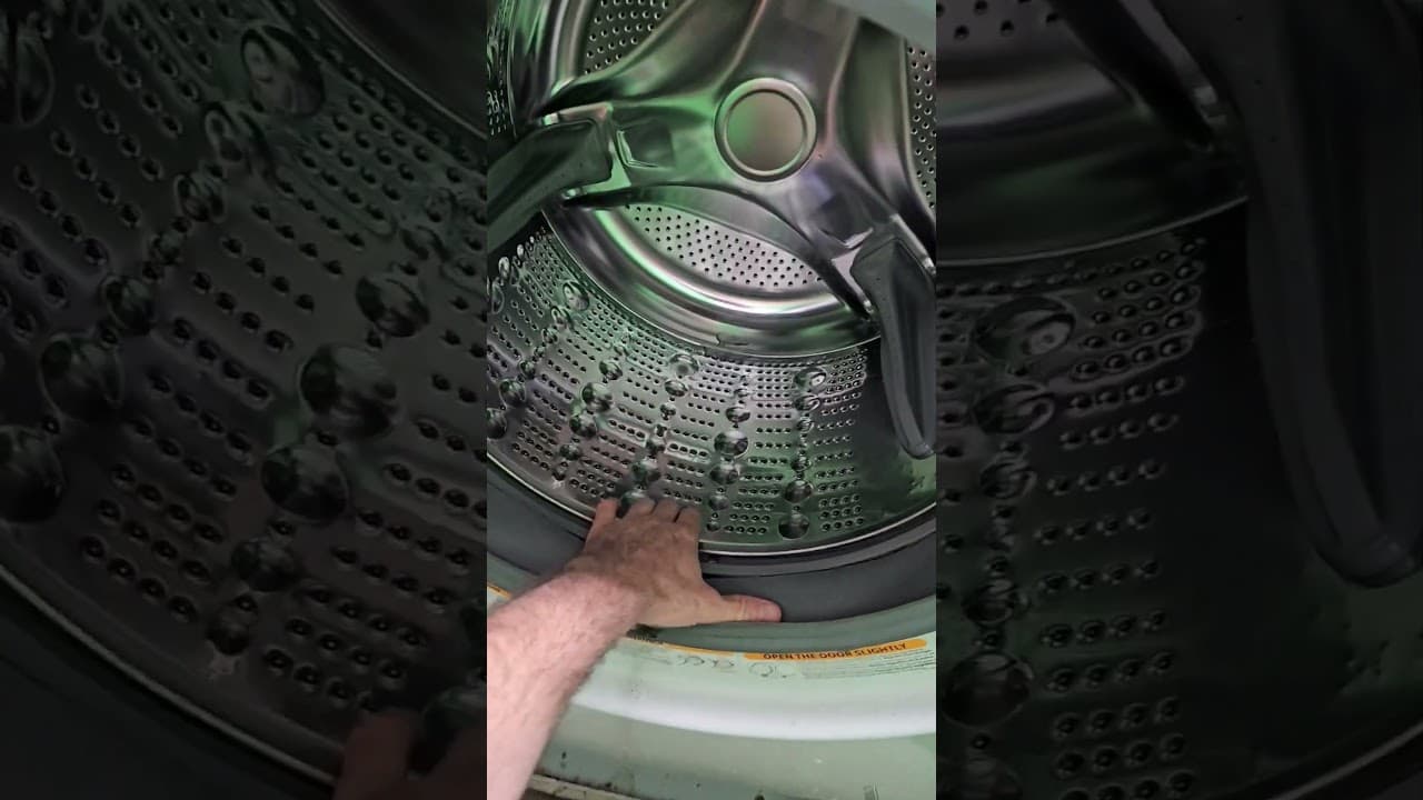 LG washer repair. Problem: nocking, noise. Spider arm is broken