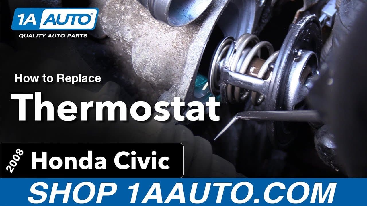 How to Replace Thermostat 05-11 Honda Civic