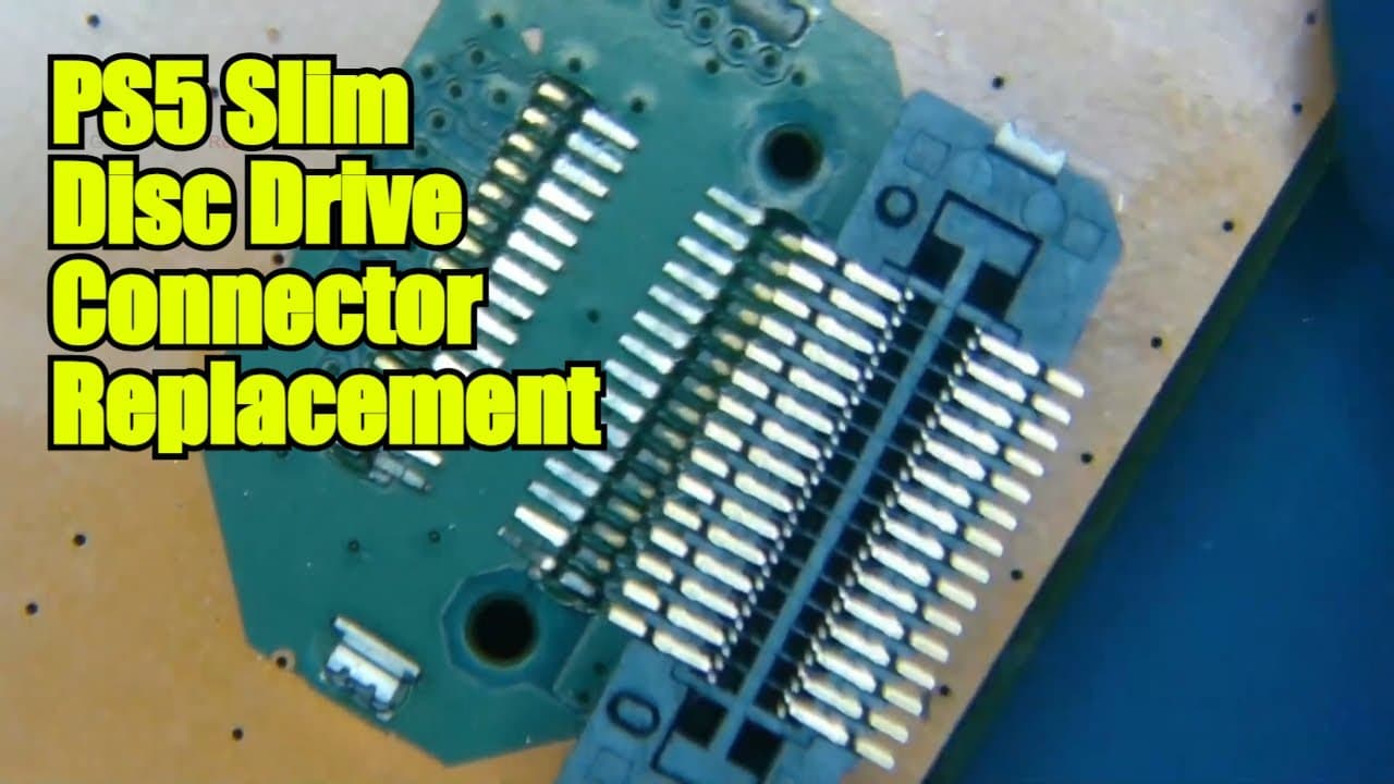 PS5 Slim Disc Drive Connector Replacement