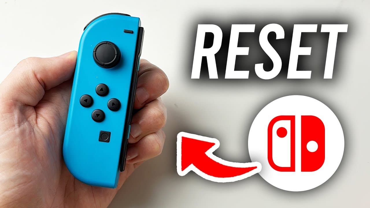 How To Reset Nintendo Switch Joy Con - Full Guide