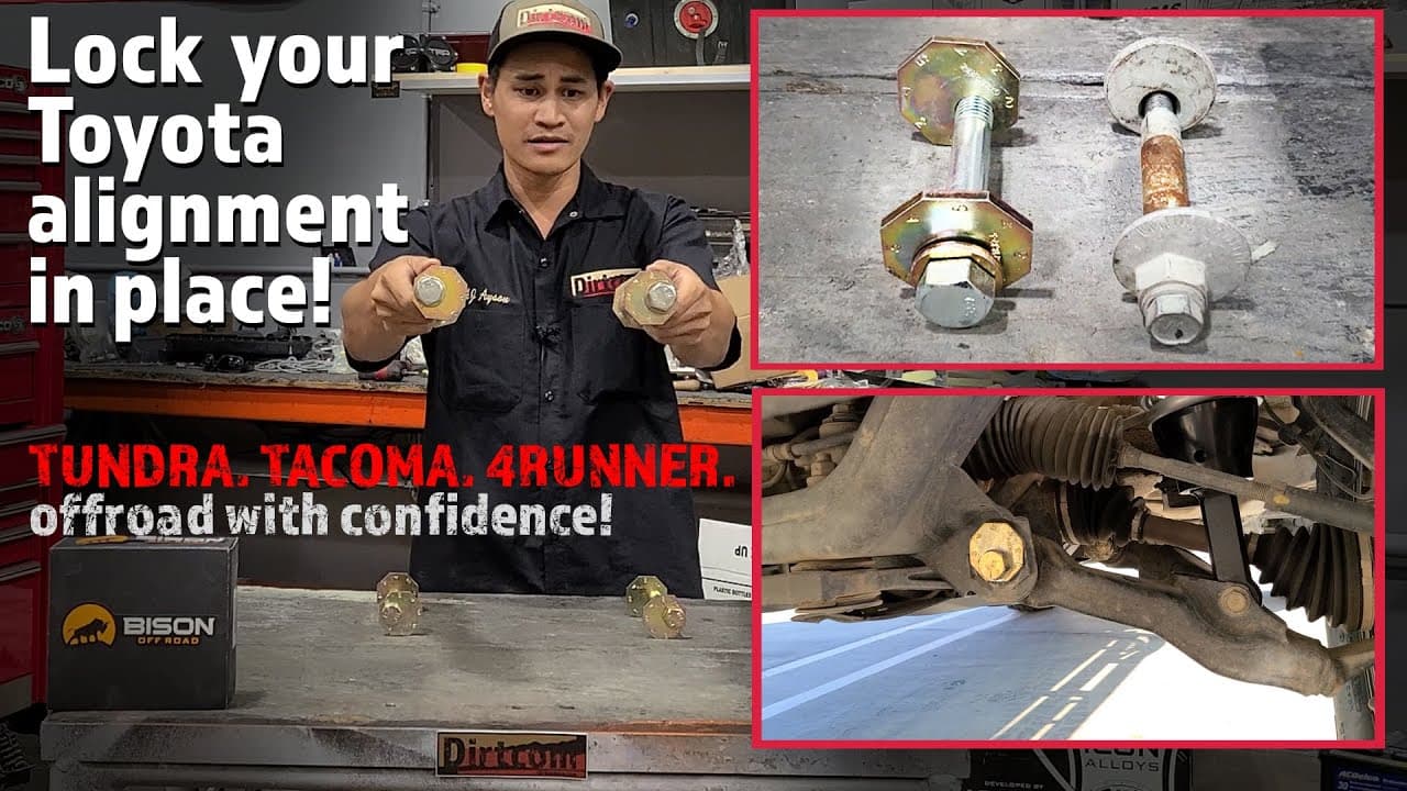 Lift Insurance! Bison Offroad Stop Cam keeps your control arm aligned!